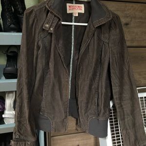 Mossimo brown corduroy jacket